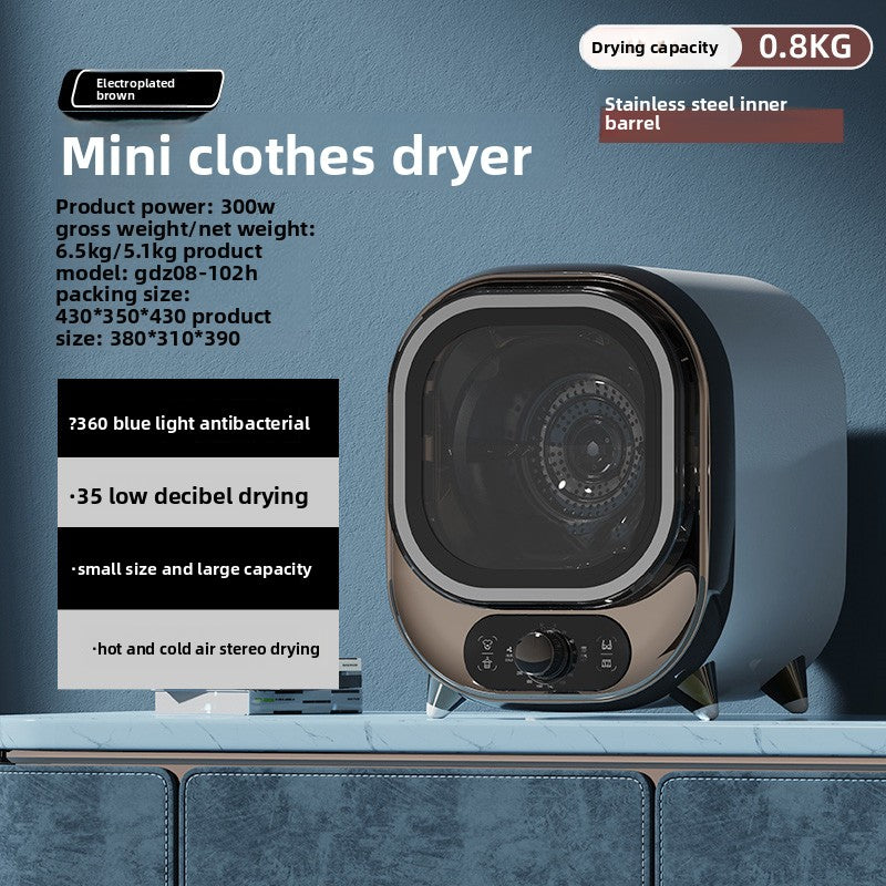 Small quick-drying clothes dryer