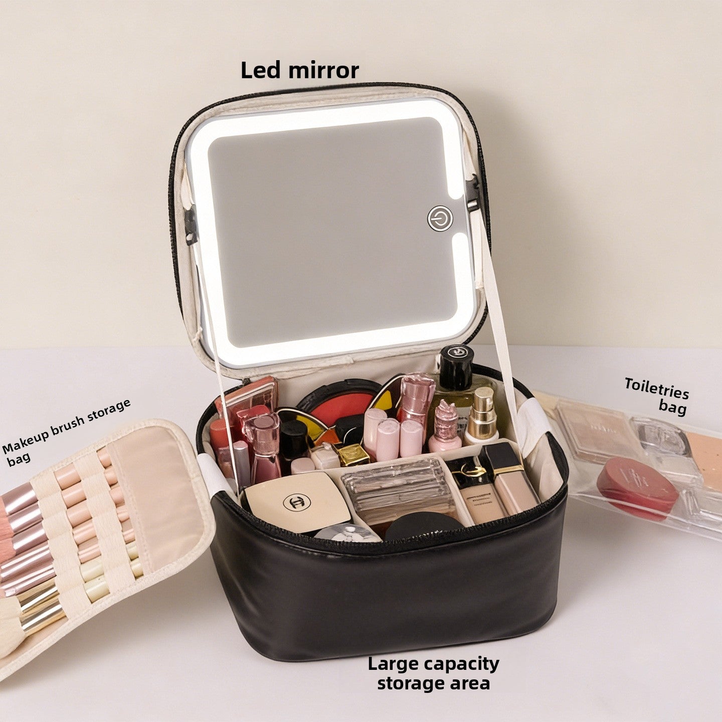 Multifunctional makeup bag