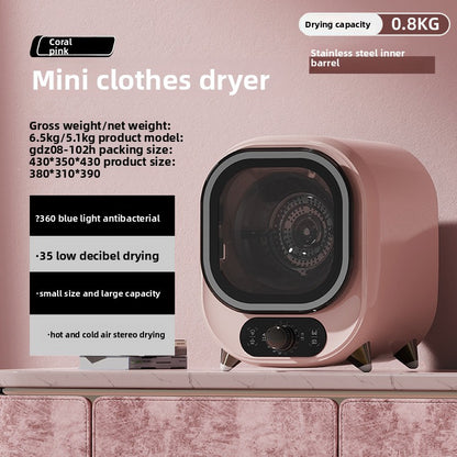 Small quick-drying clothes dryer