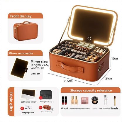 Multifunctional makeup bag