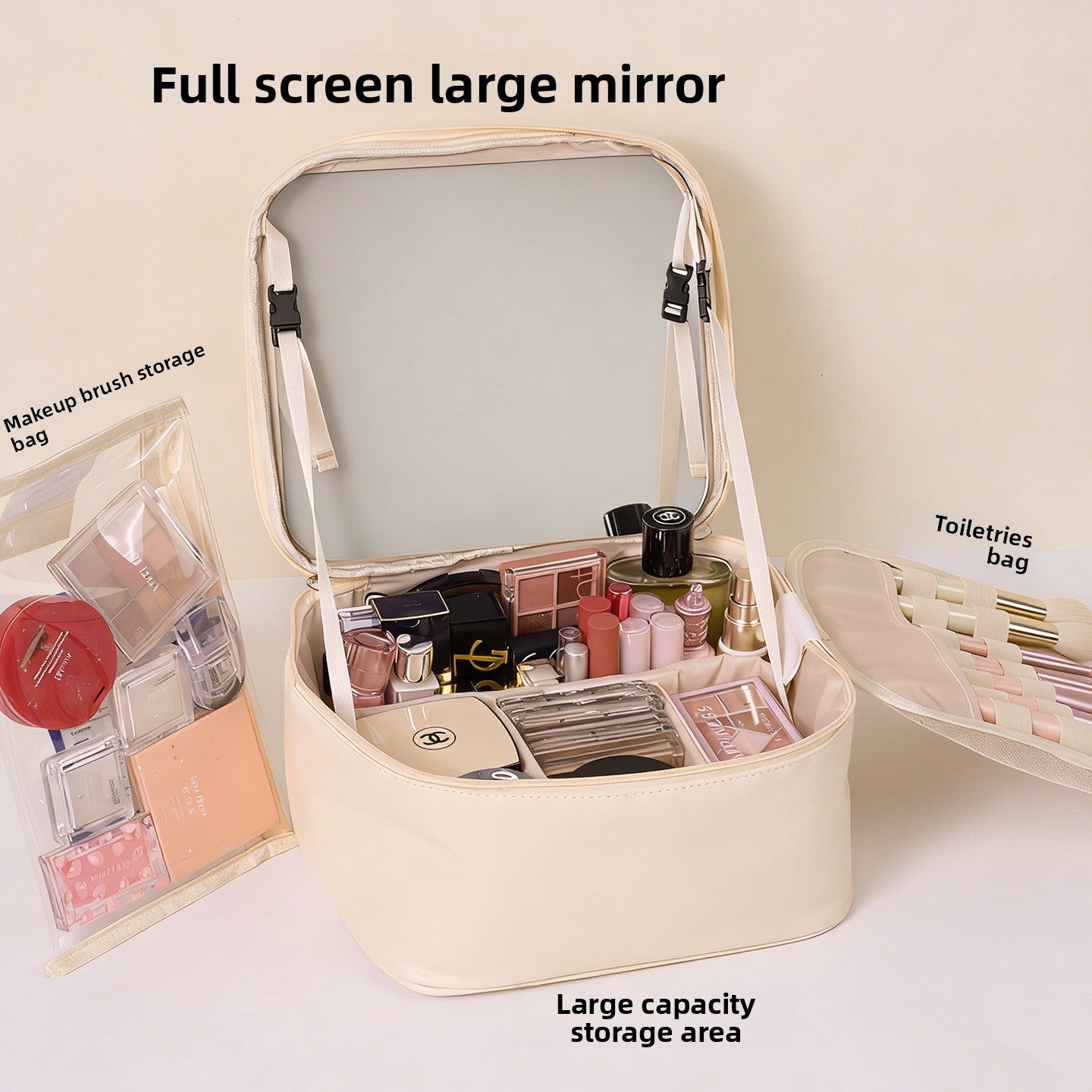 Multifunctional makeup bag