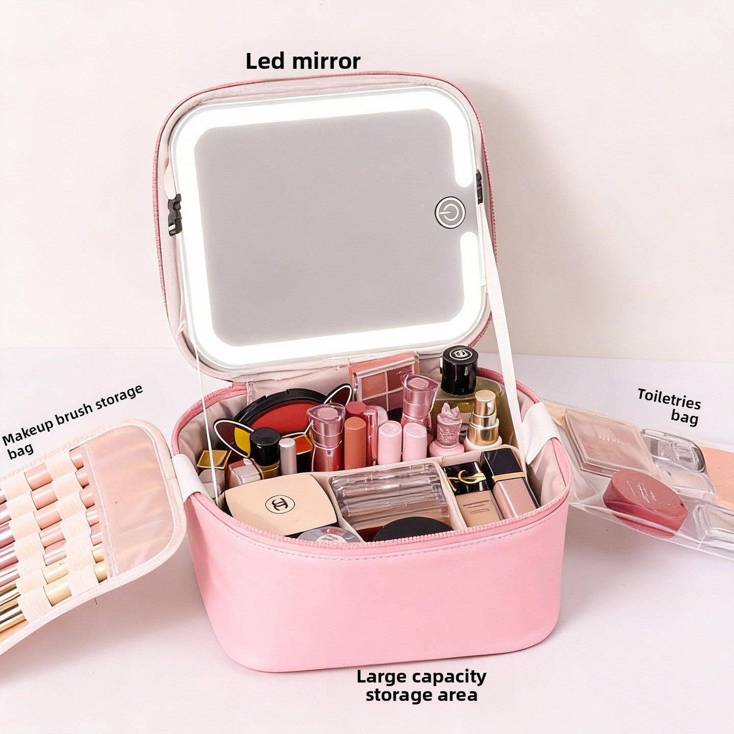 Multifunctional makeup bag