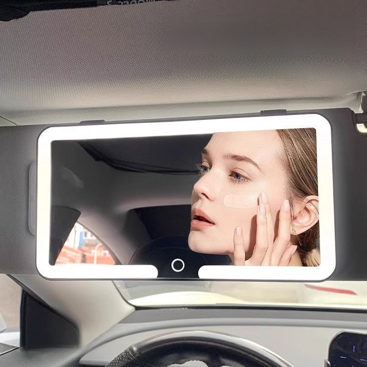 Car makeup mirror