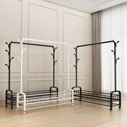 Simple Floor Drying Rack for Clothes