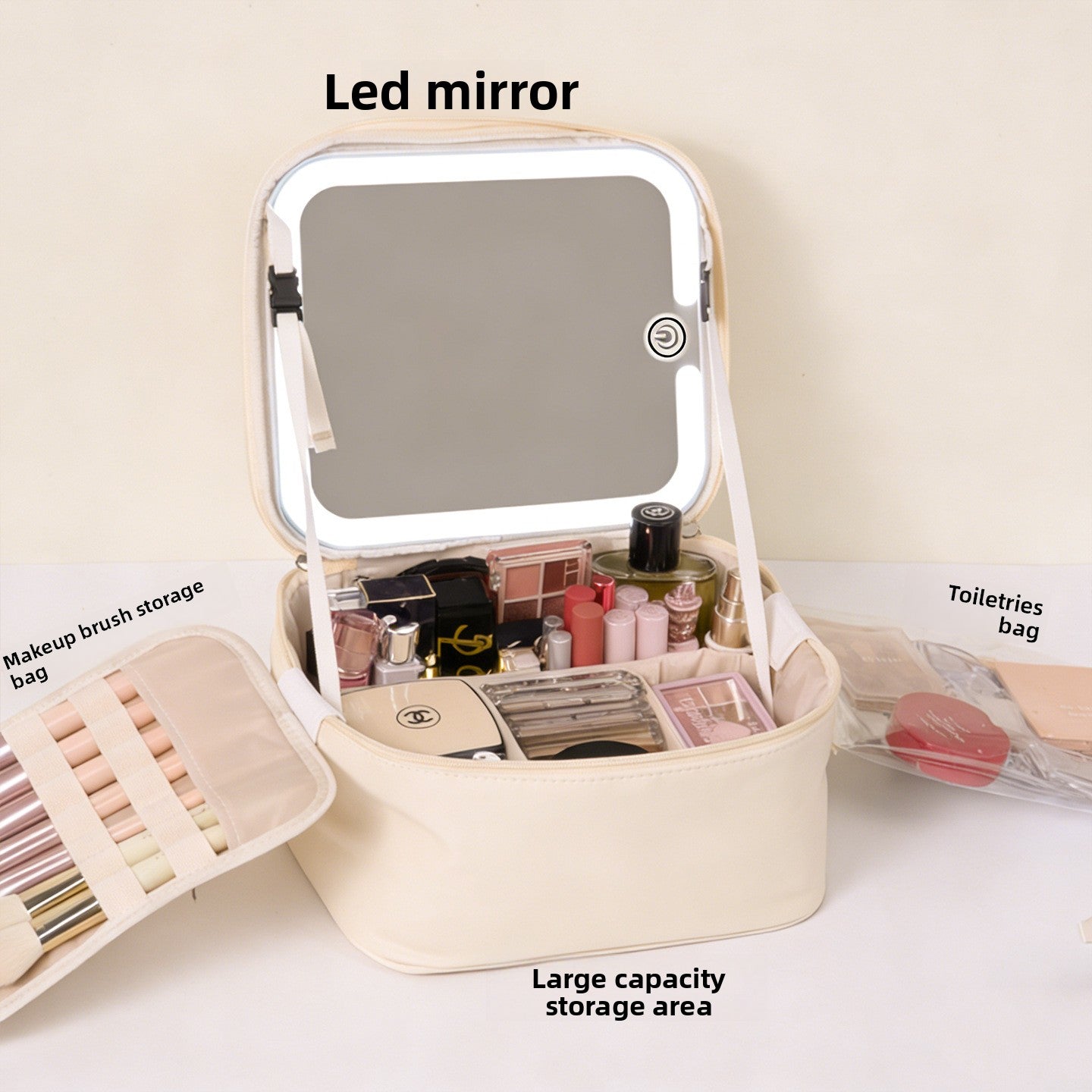 Multifunctional makeup bag